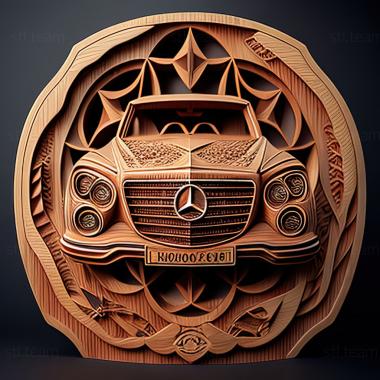 3D модель Mercedes Benz W208 (STL)